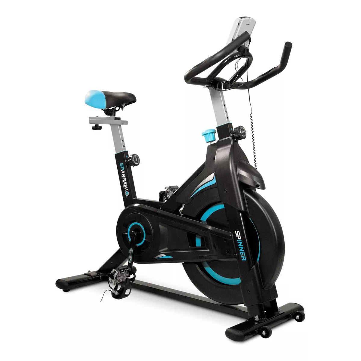 Bicicleta Estática Para Casa Con Pantalla LCD – Volante De Inercia 6 Kg, Sillín Ajustable, Resistencia Silenciosa