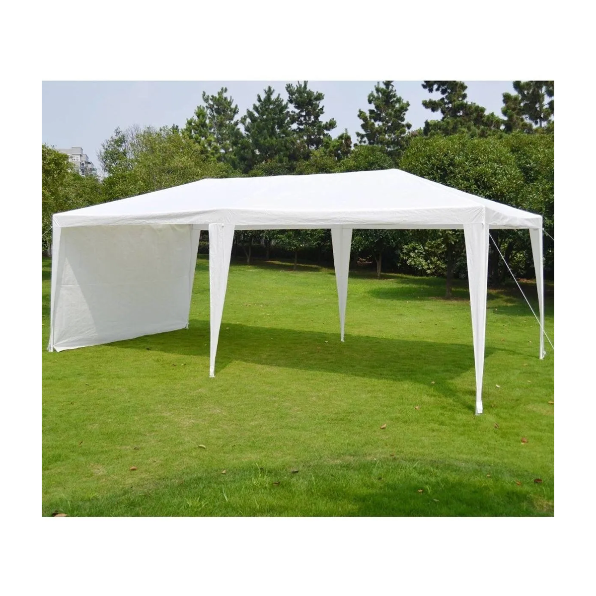 TOLDO ARMABLE 9m x 3m BLANCO-CARPA PARA FIESTAS EVENTOS BODAS