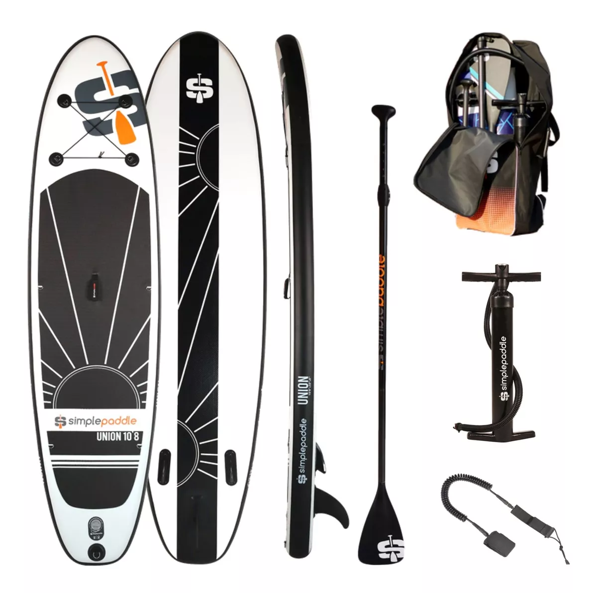 Tabla De Surf Paddle Con Funda Transportadora, Remo, Bomba