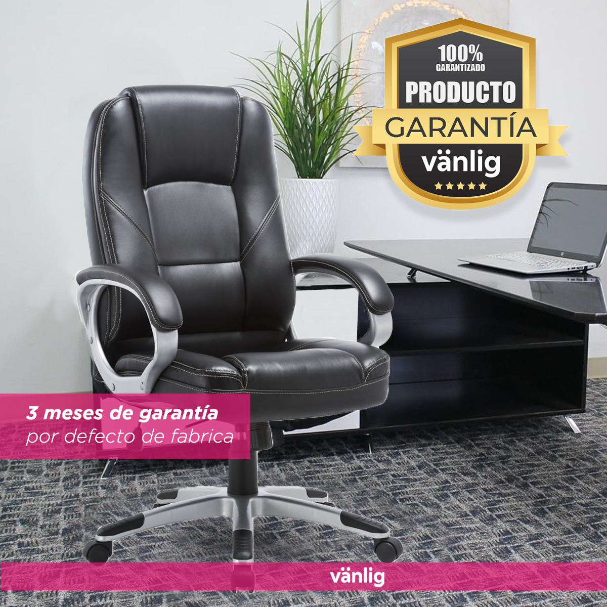 Silla de oficina Lupton