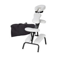 Silla Masaje Plegable Shiatsu Blanco