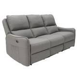 Sillón Reposet Reclinable Eléctrico 3 Asientos Niza