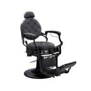 Sillón Barbería Bérgamo Negro
