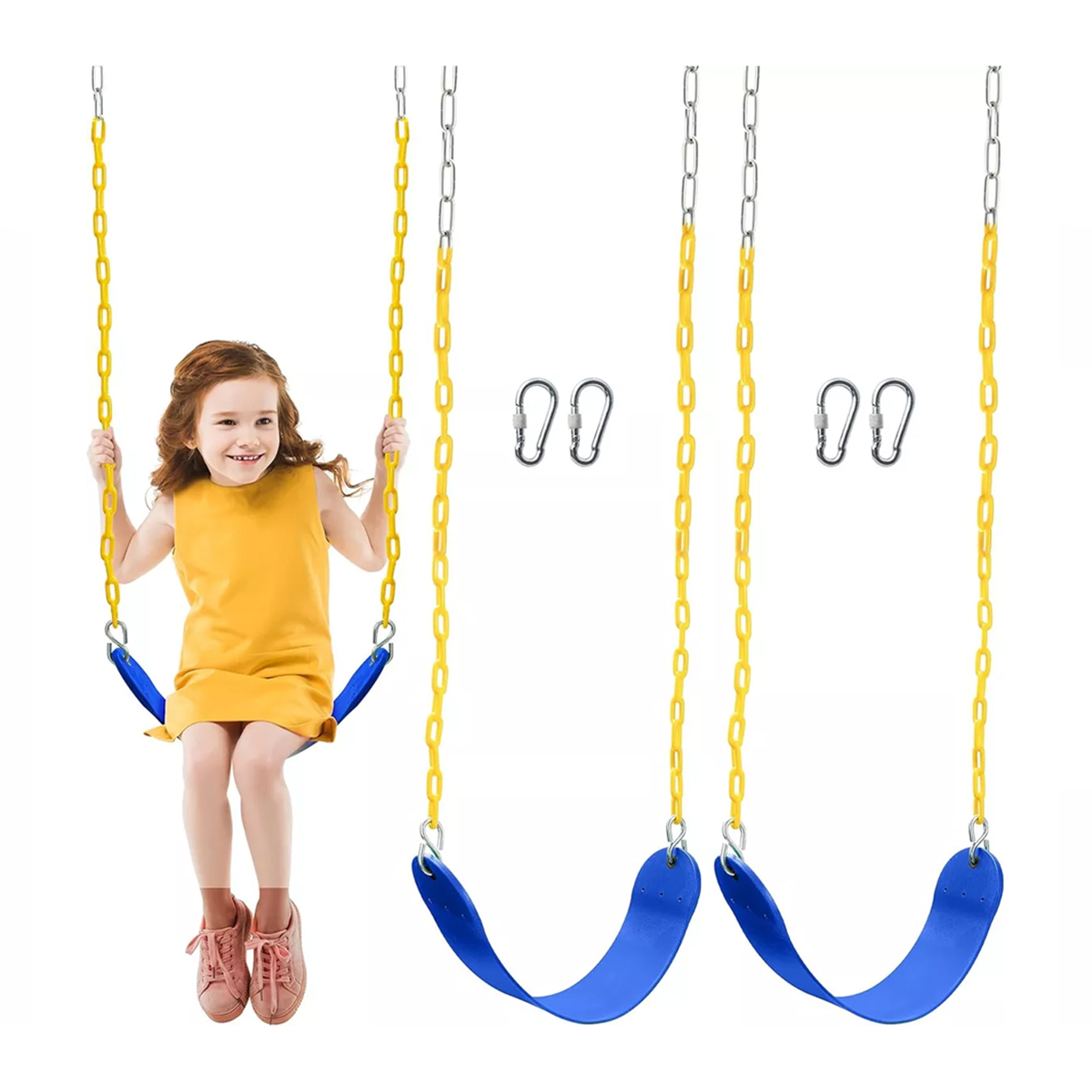 Par de Columpios Infantiles Exterior