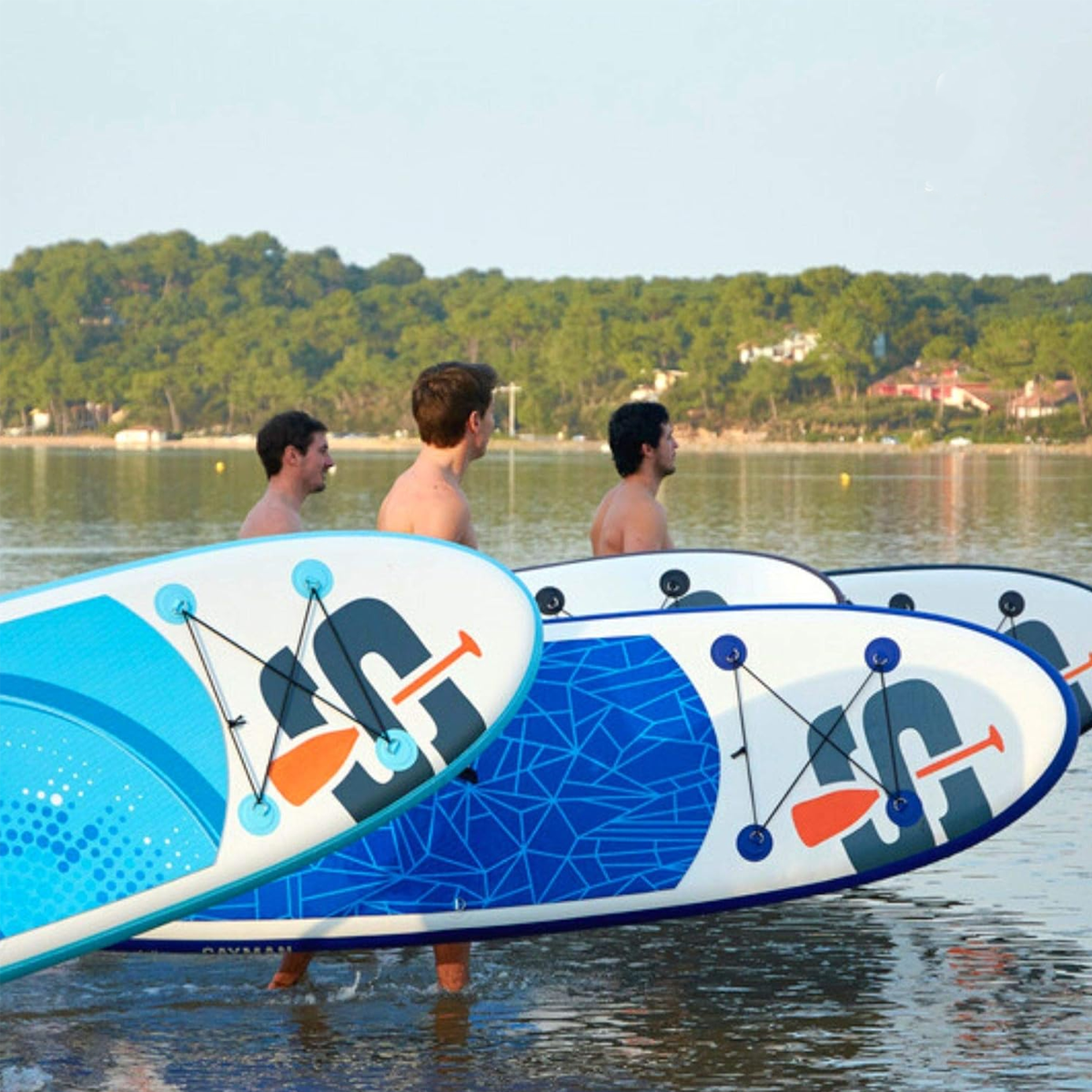 Tabla Surf Paddle Kit De Transportación Bomba, Maleta Y Remo