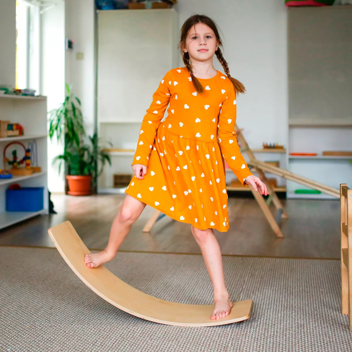 Tabla De Equilibrio Montessori Para Niños “Plebo”