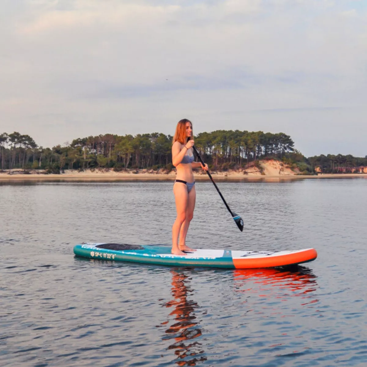 Tabla De Surf Paddle Con Bolsa Transportadora Remo Incluido