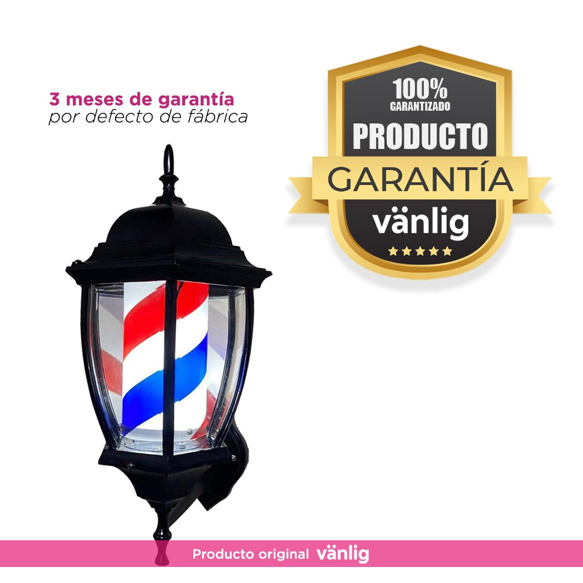 Poste caramelo barbería Enzo