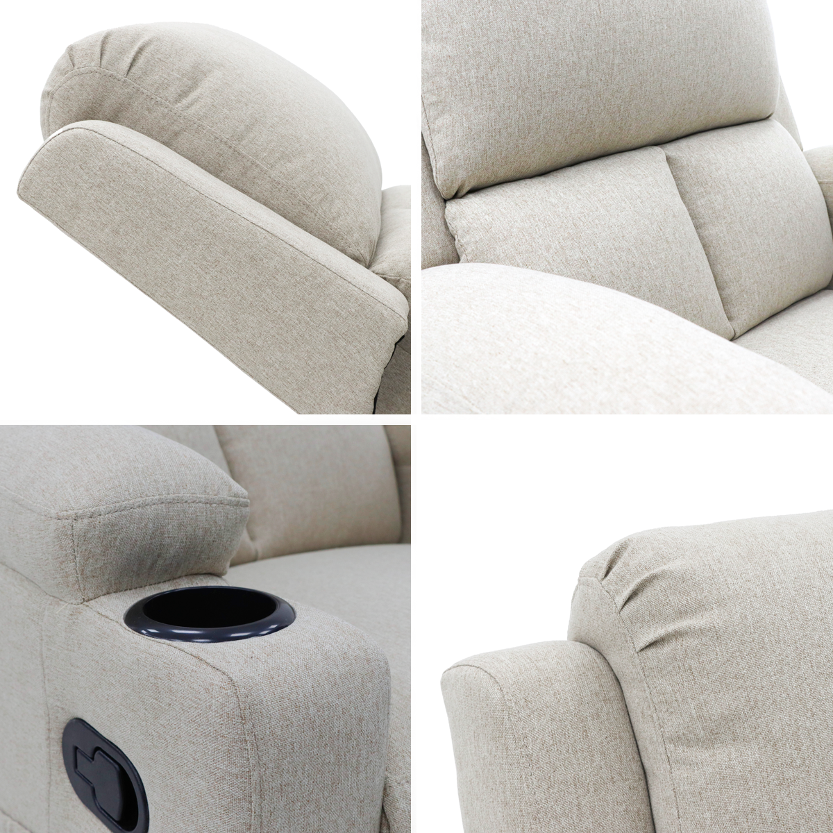 Sillón Reposet Manual Toscano Beige