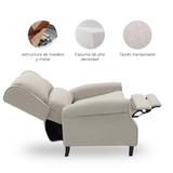 Sillon reposet Marsella beige