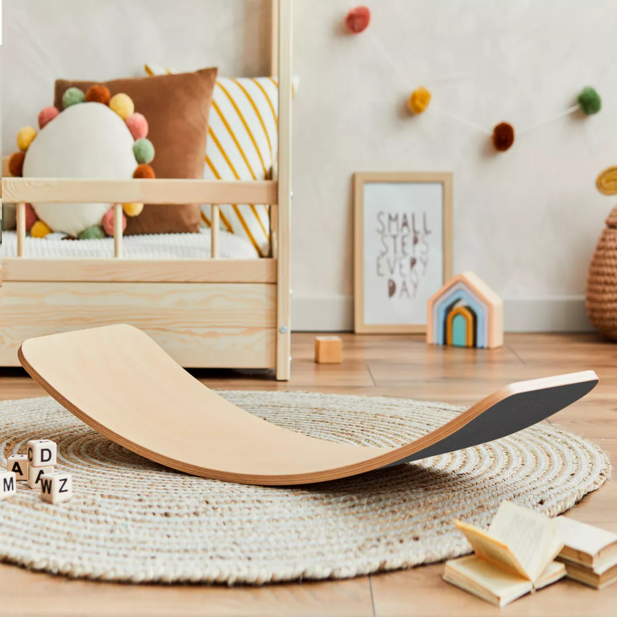Tabla De Equilibrio Montessori Para Niños “Plebo”