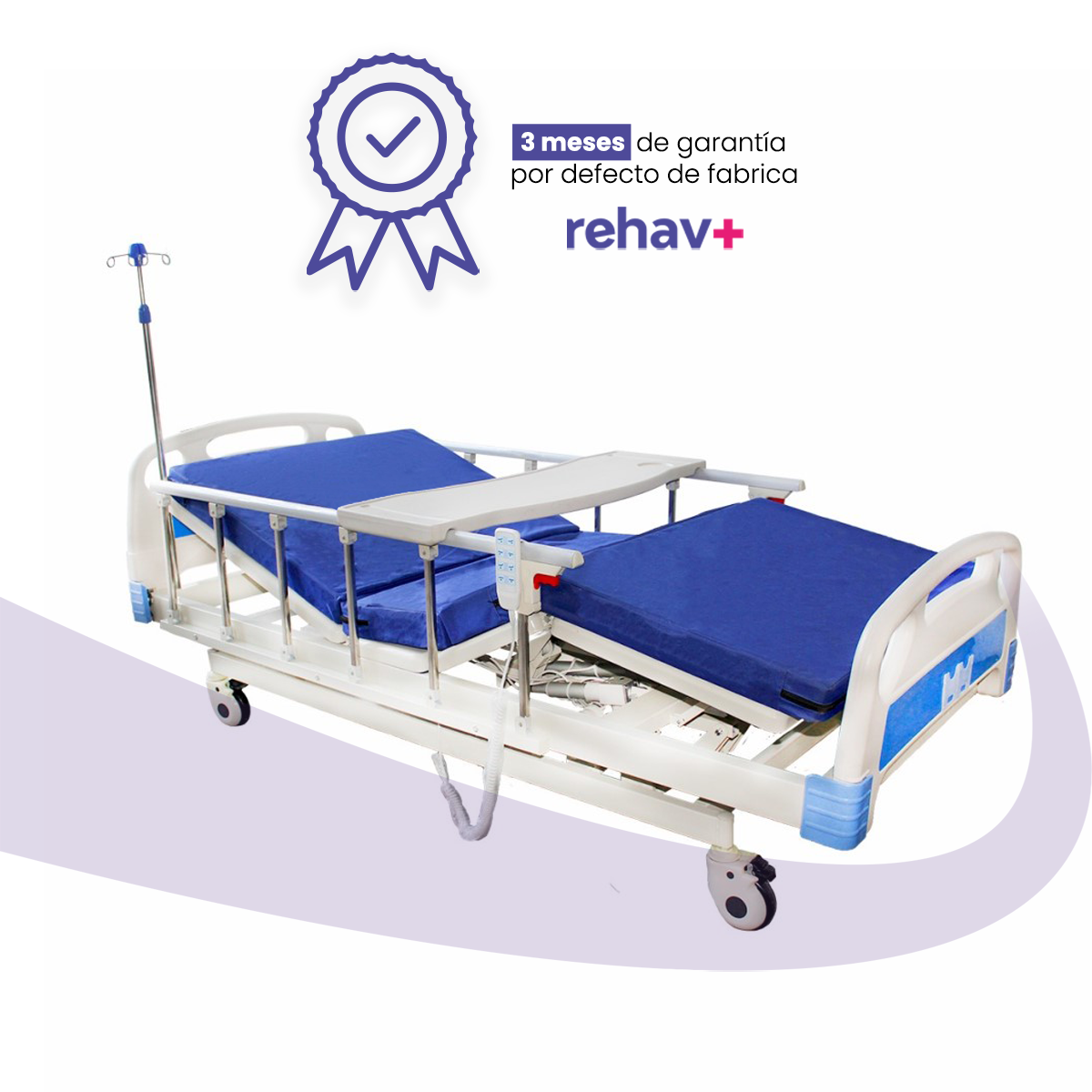 Cama hospitalaria Eléctrica Premium