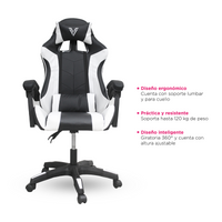 Silla gamer Cometa Blanco