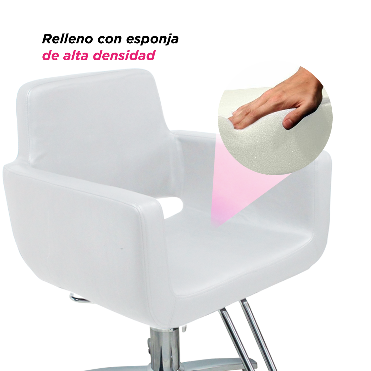 Silla para estética Blanco