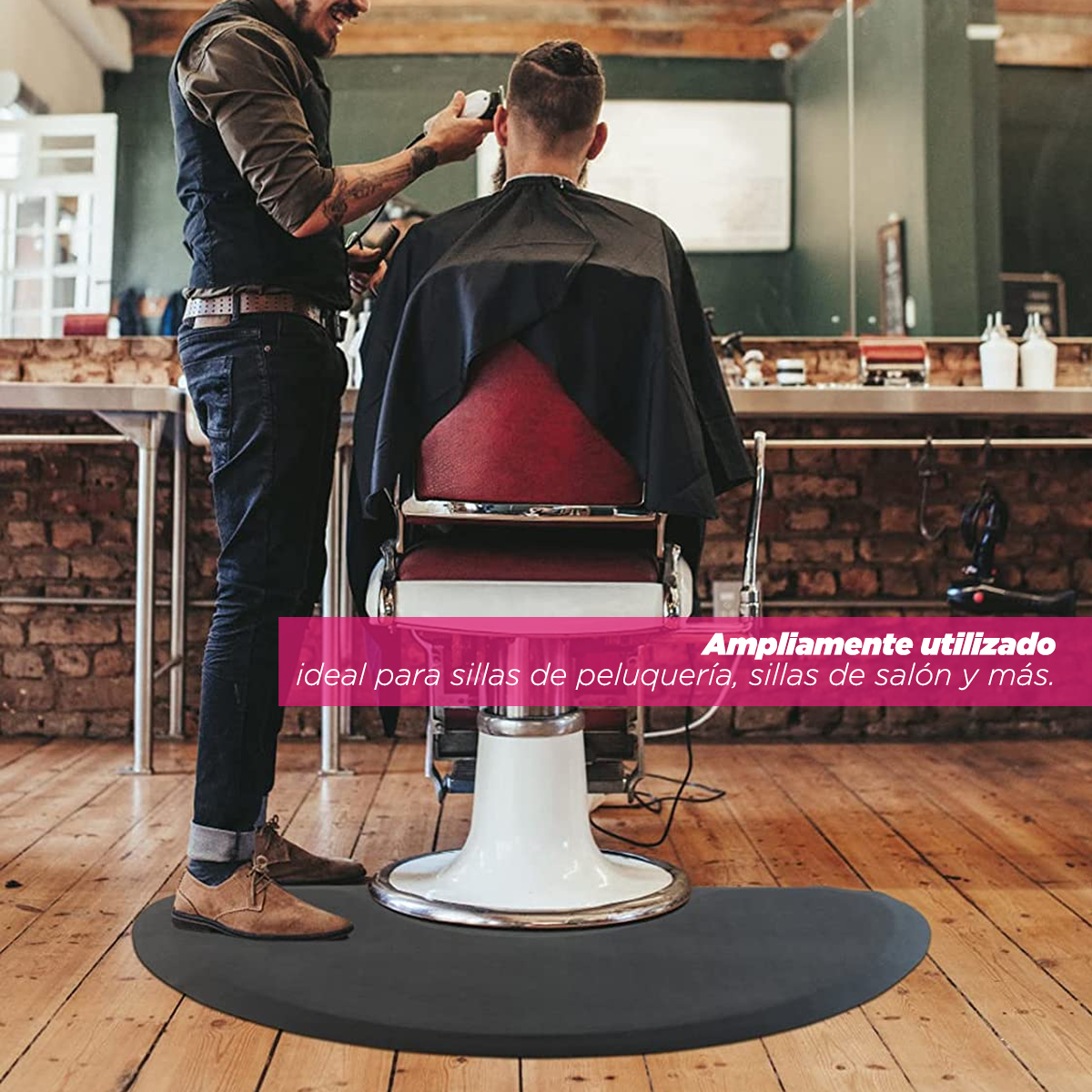 Tapete anti fatiga para Barberia Estilista