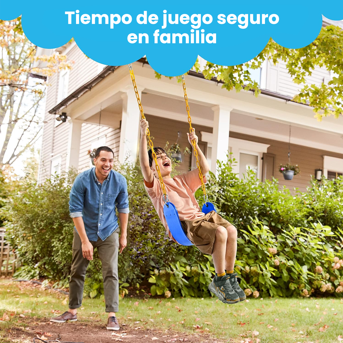 Par de Columpios Infantiles Exterior