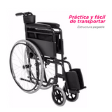 Silla de ruedas llanta solida