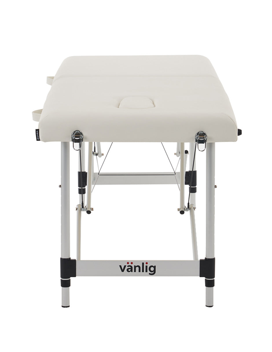 Cama de masaje plegable Agra blanco