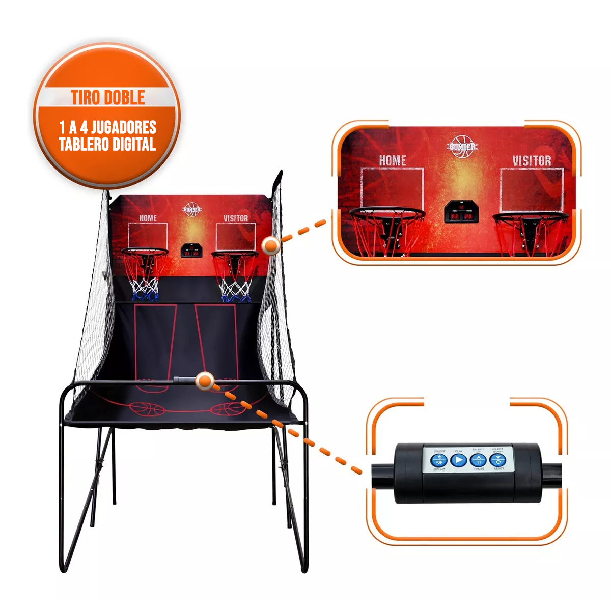 Canasta de Doble Aro Arcade
