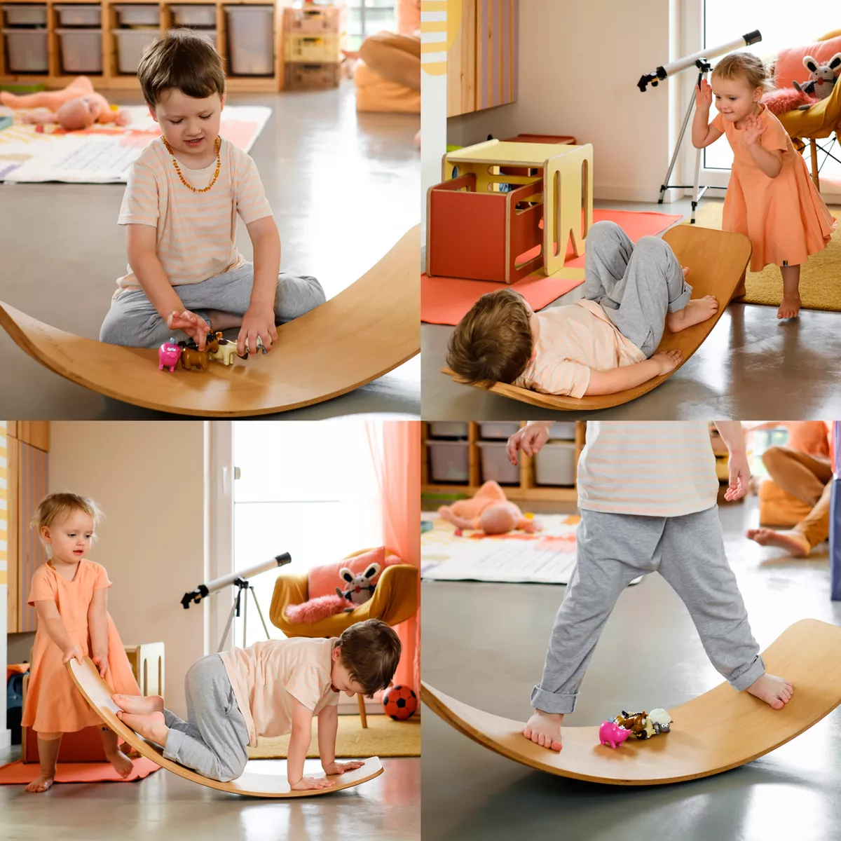 Tabla De Equilibrio Montessori Para Niños “Plebo”