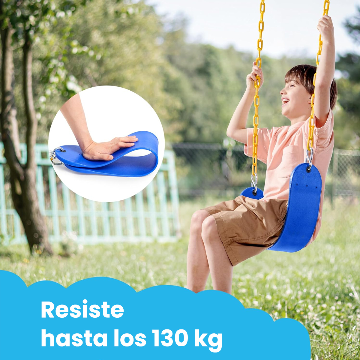 Par de Columpios Infantiles Exterior