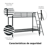 Litera Base De Cama Individuales