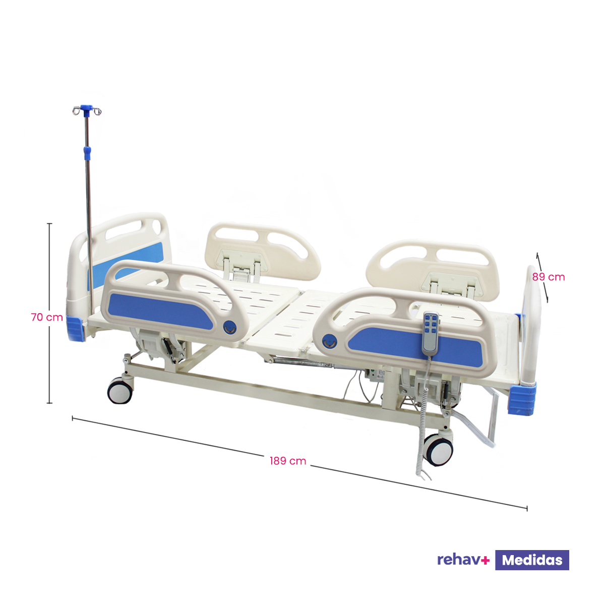 Cama hospitalaria eléctrica Lusso