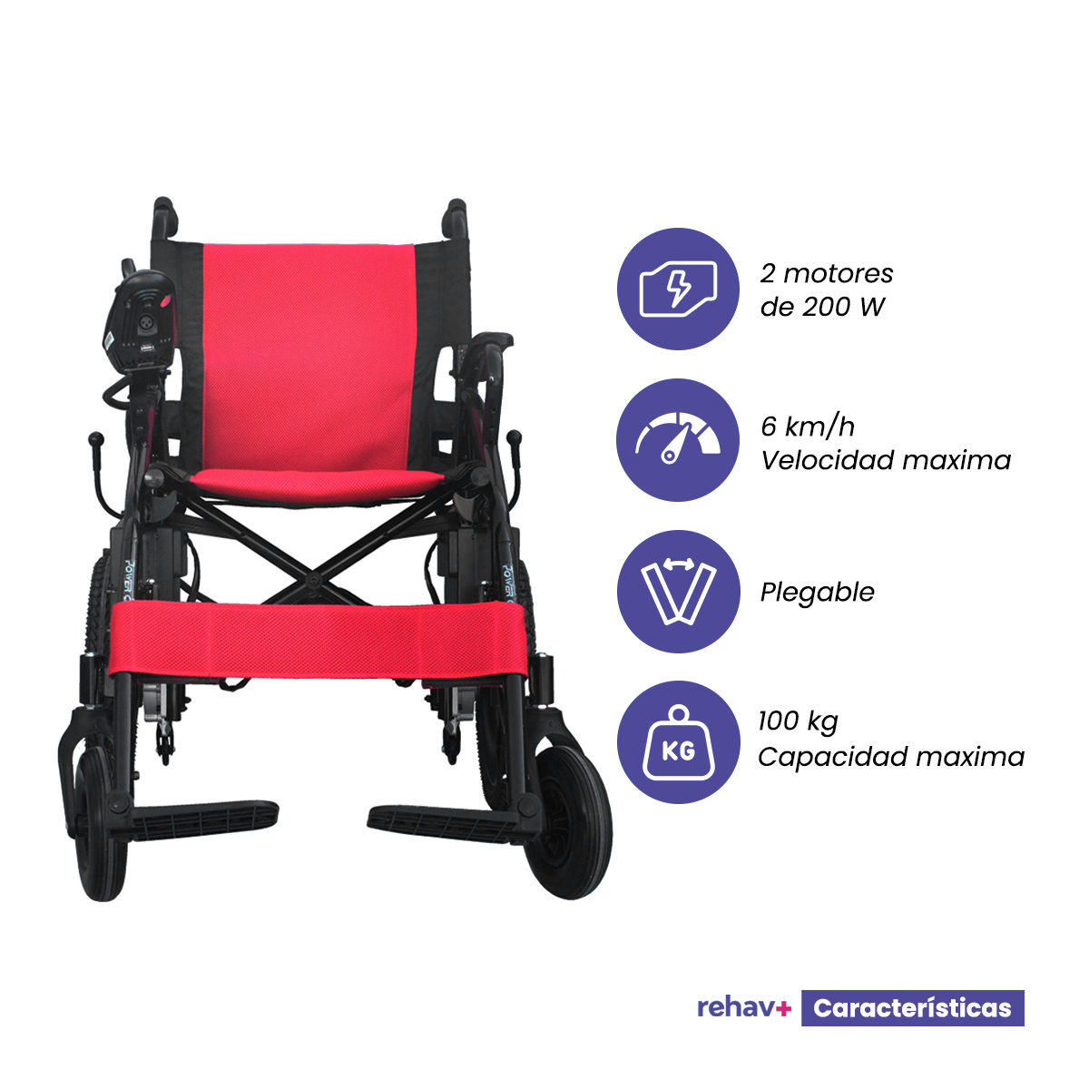 Silla de ruedas eléctrica Pearson