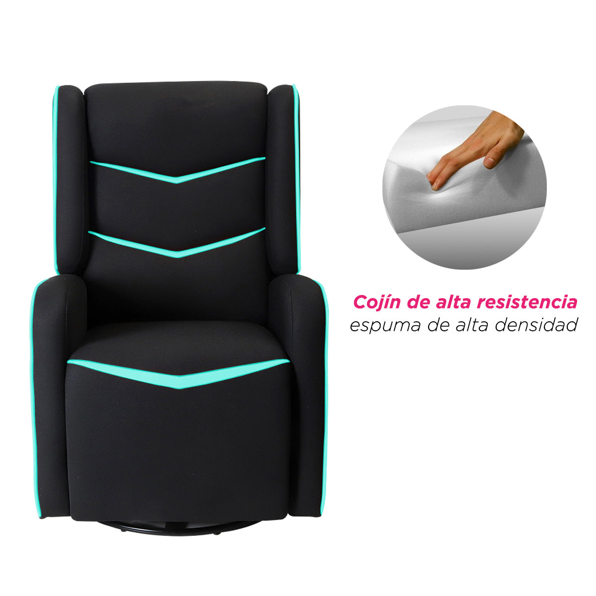 Sofá gamer Cronos azul