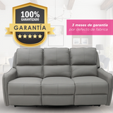 Sillón Reposet Reclinable Eléctrico 3 Asientos Niza