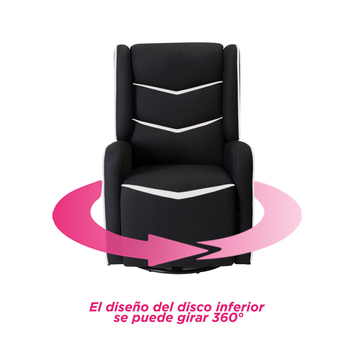 Sofá gamer Cronos blanco