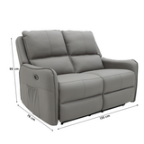 Sillón Reposet Reclinable Eléctrico 2 Asientos Niza