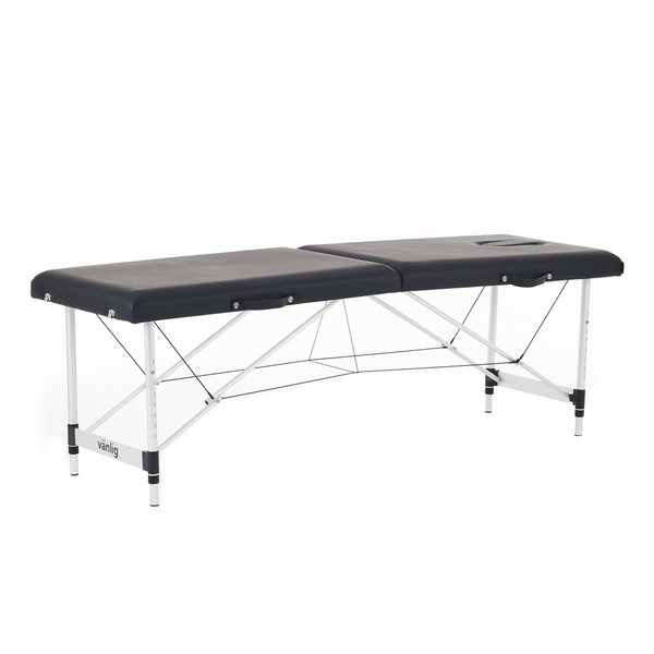 Cama de masaje plegable Agra negro