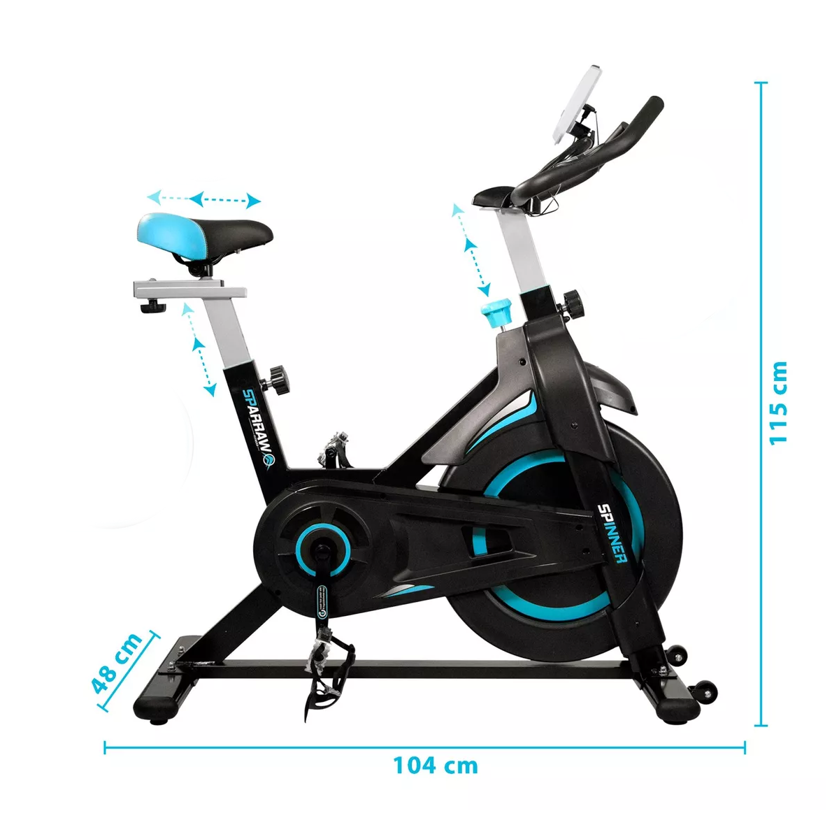 Bicicleta Estatica con Volante de Inercia 6 kg