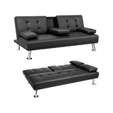 Sofá cama Reclinable Minimalista Jena Negro