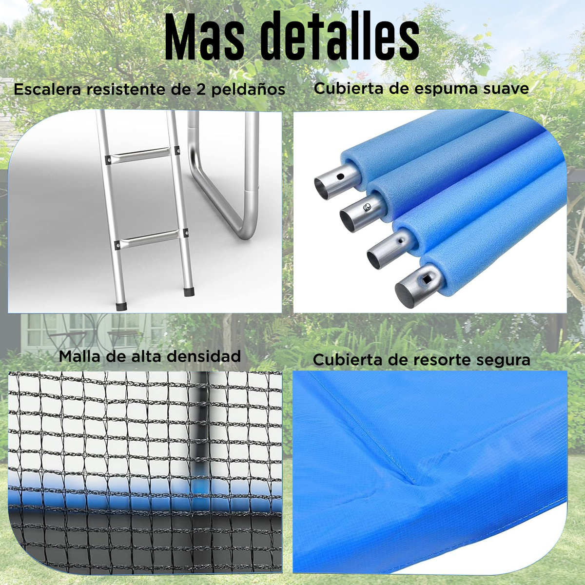 Trampolín 8 Pies
