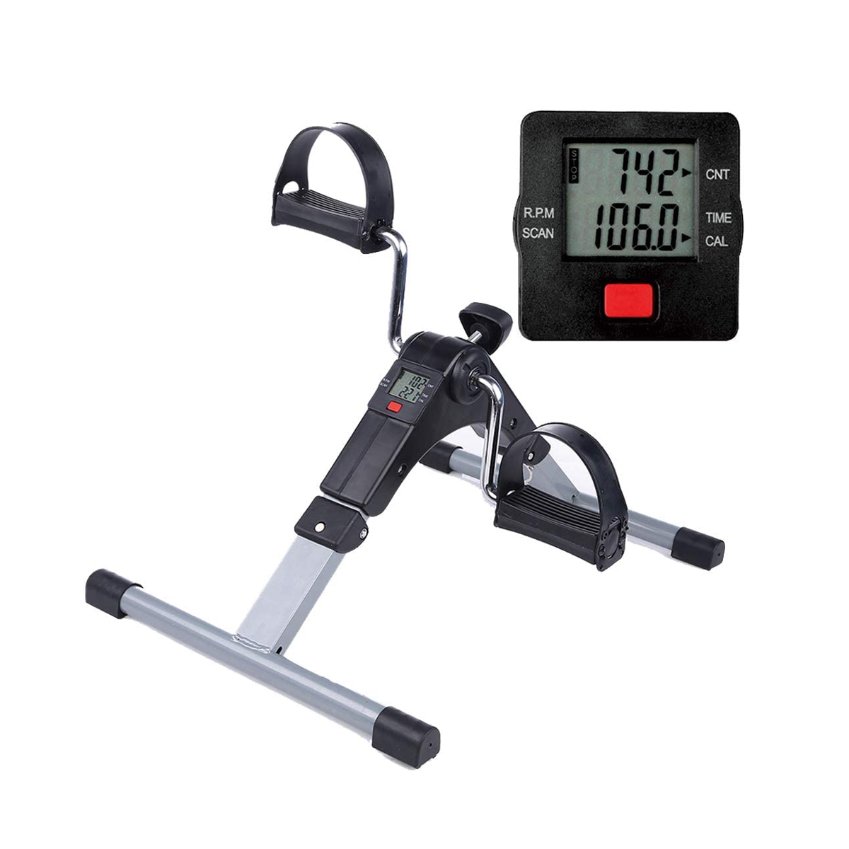 Pedales Mini Bicicleta Fitness Plegable