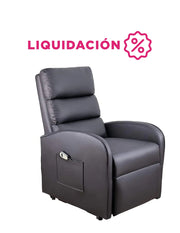 Sillón Reposet Eléctrico Brave Negro