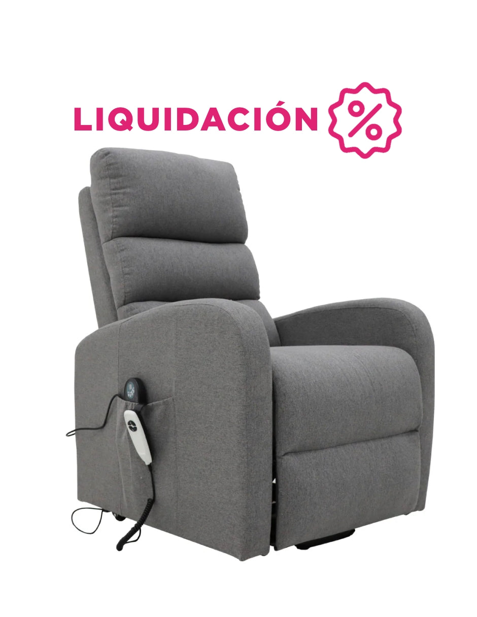 Sillón Reposet eléctrico Brave gris