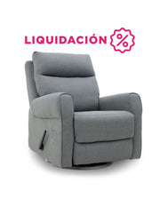 Sillón Reposet Manual Versalles Gris
