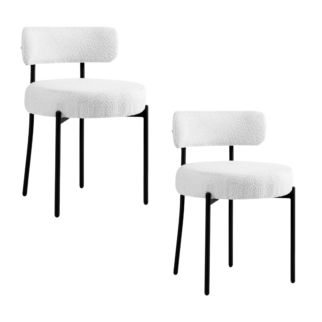 Set de Sillas Vintage Modena Blanca (Par)