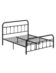 Base De Cama Acero Reforzada Queen Size Diseño Elegante