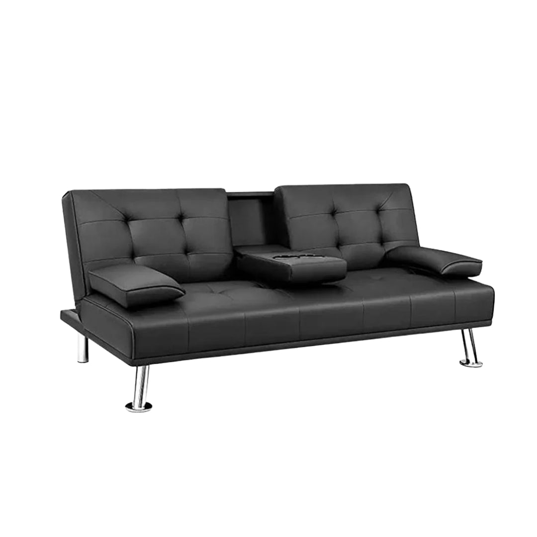 Sofá cama Reclinable Minimalista Jena Negro