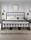 Base De Cama Acero Reforzada King Size Diseño Elegante