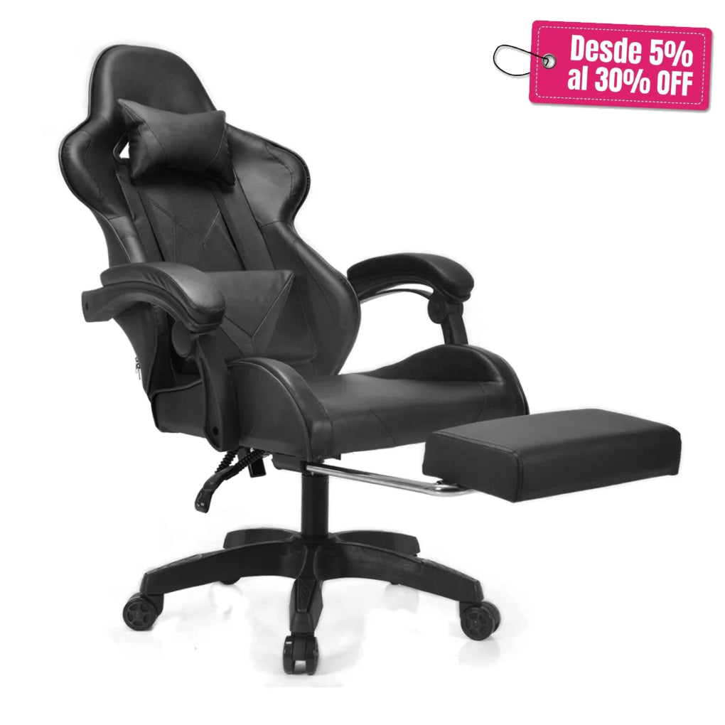 Silla Gamer Mercury Negro