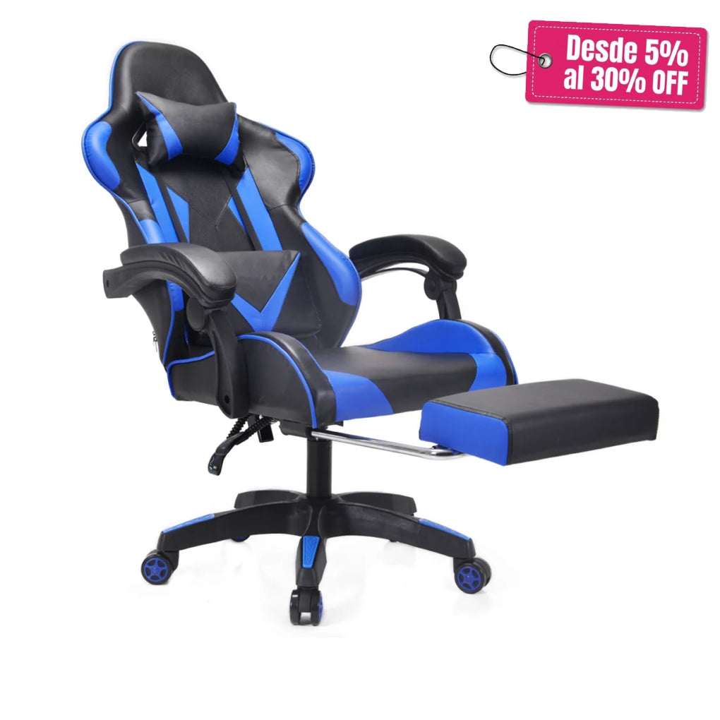 Silla Gamer Mercury Azul