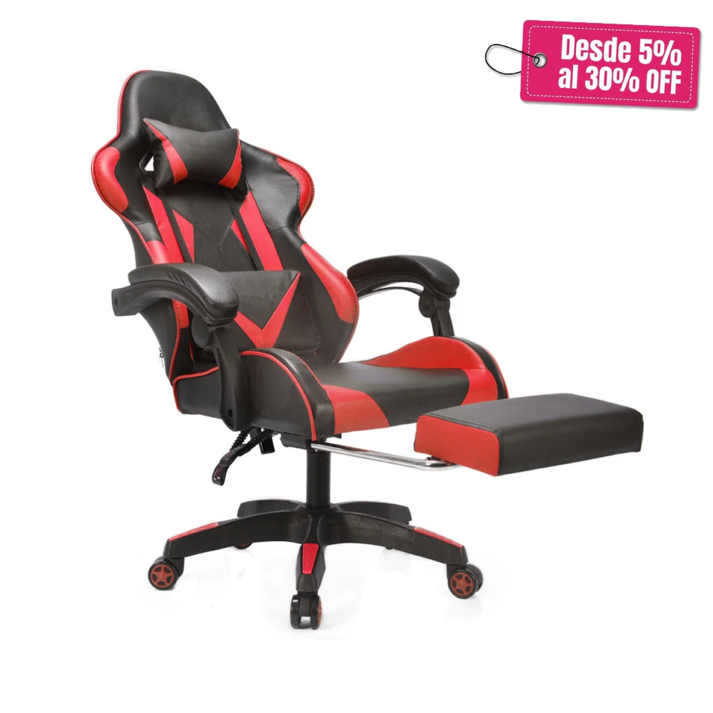 Silla Gamer Mercury Rojo