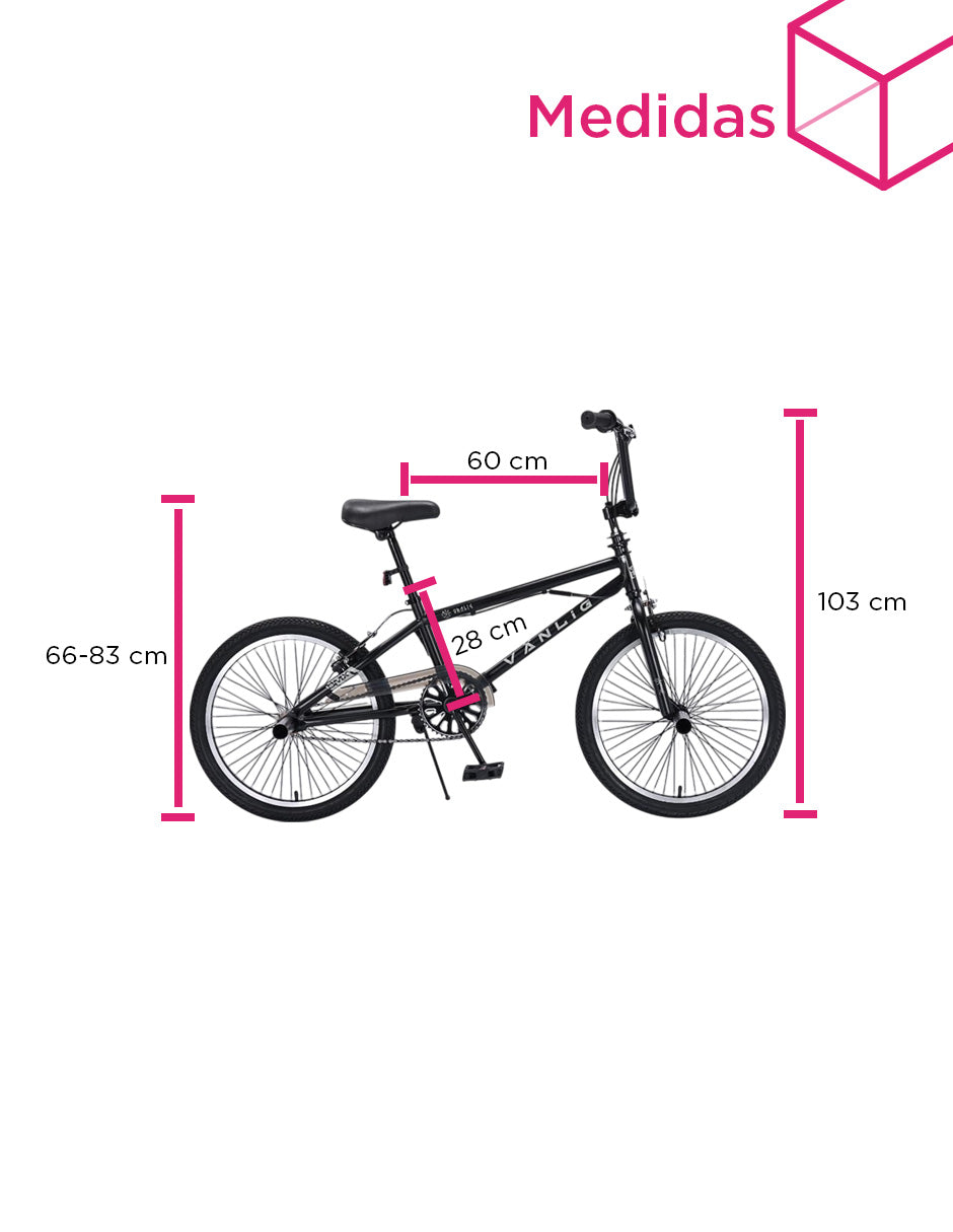 Bicicleta BMX Freestyle Vanlig Rodado 20"