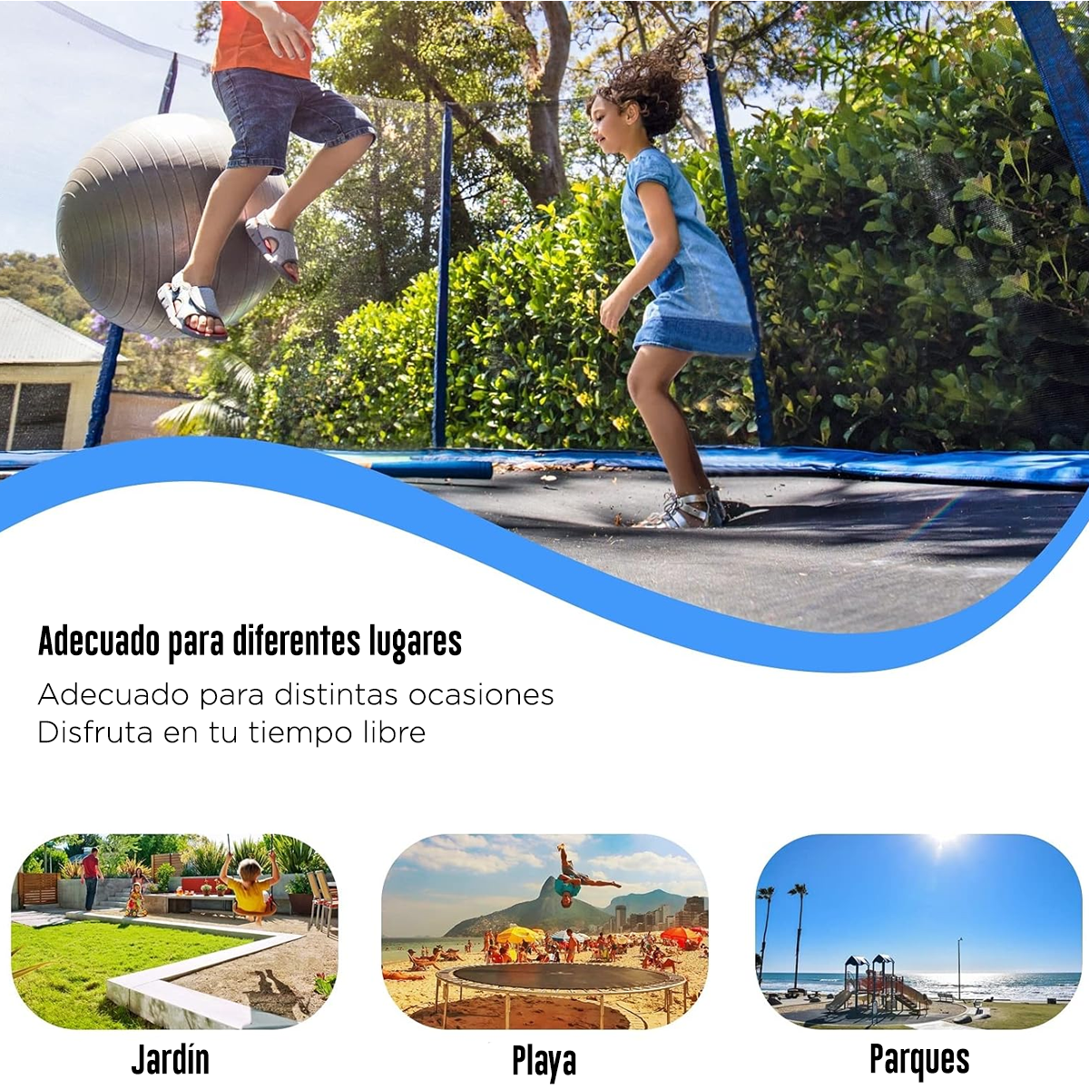 Trampolín 8 Pies