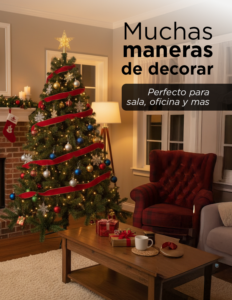 Árbol Navideño Artificial 180 cm Premium